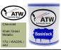 Preview: Chevrolet, Khaki Green Metallic, 17U / WA224L / 44V: 1L Lackdose, von ATW Autoteile West.